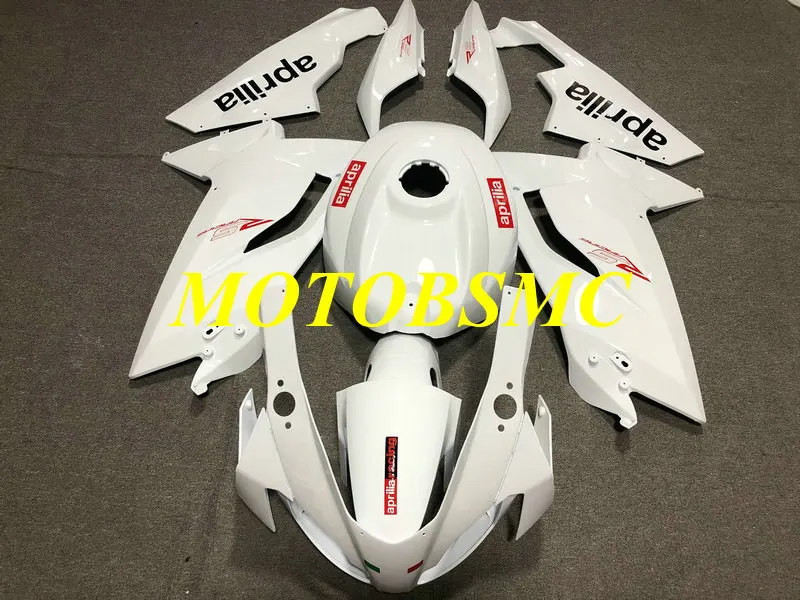 Литья под давлением обтекатель комплект forAprilia RS125 06 07 08 09 10 11 RS 125 2006 2010 2011 ABS белый