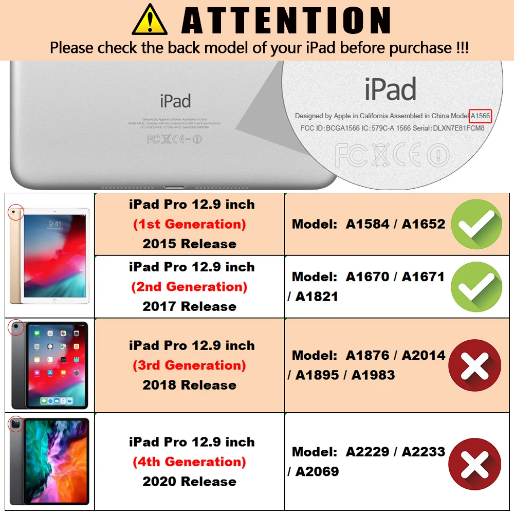 MTT Graffiti Tablet Case For iPad Pro 12.9 2015 2017 PU Leather Flip Stand Cover Cute Cartoon Coque Fundas A1584 A1652 A1670 | Компьютеры