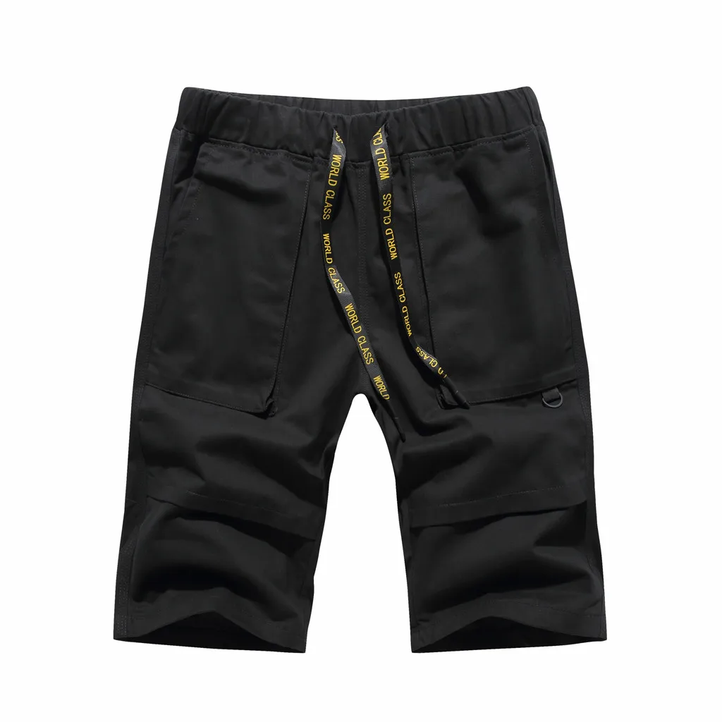 2019 Соблазнительные шорты Для мужчин летний Повседневное с карманами брюки Masculino