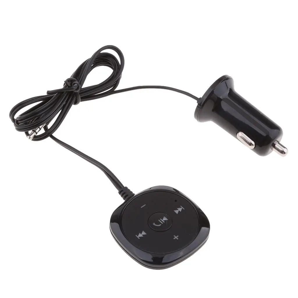 

Автомобильный комплект Bluetooth 3,0 беспроводной приемник 3,5 а USB Автомобильное зарядное устройство мм AUX сенсорная кнопка универсальный для бол...