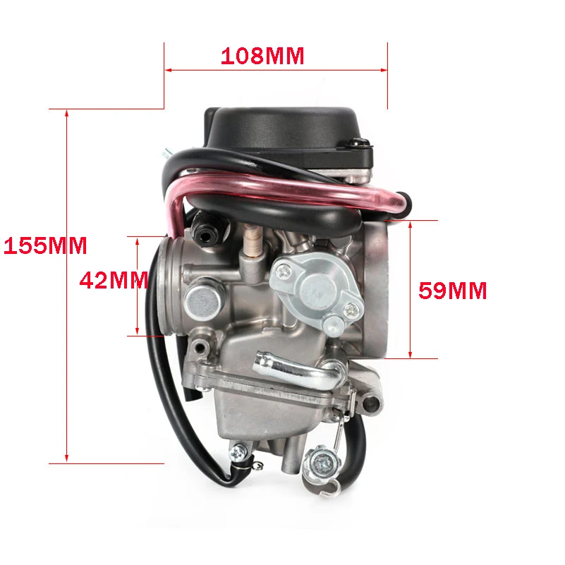 Карбюратор для мотоцикла KFX 400 KFX400 2003 ~ 2006 UTV LTZ LTZ400 Raptor ATV QUAD 36 мм | Автомобили и