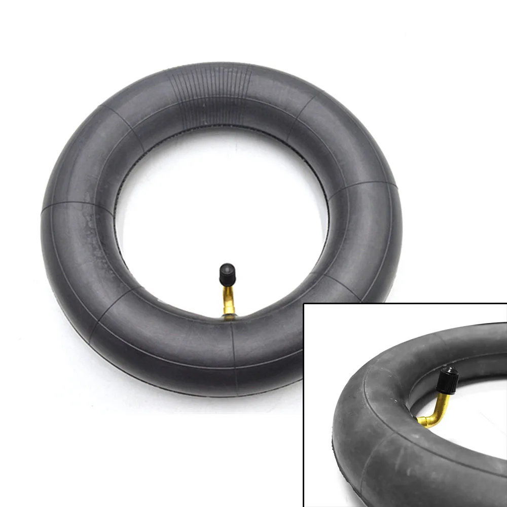 90 degree Внутренняя трубка 10X2,50 10x2,5 трубка Innertube с согнутый клапан 0/45/90 градусов клапан для Детские коляски Коляска скутер 10 дюймов - Цвет: 90 degree