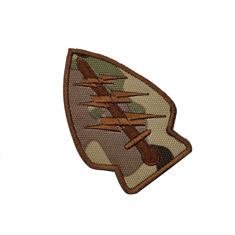 Airborne Sinper заплата вышивки нам Военная нарукавная нашивка значок Камуфляжный флаг