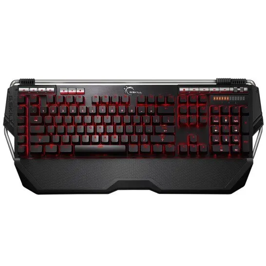 G.SKILL KM780 алюминиевая механическая клавиатура с красной подсветкой и превосходным