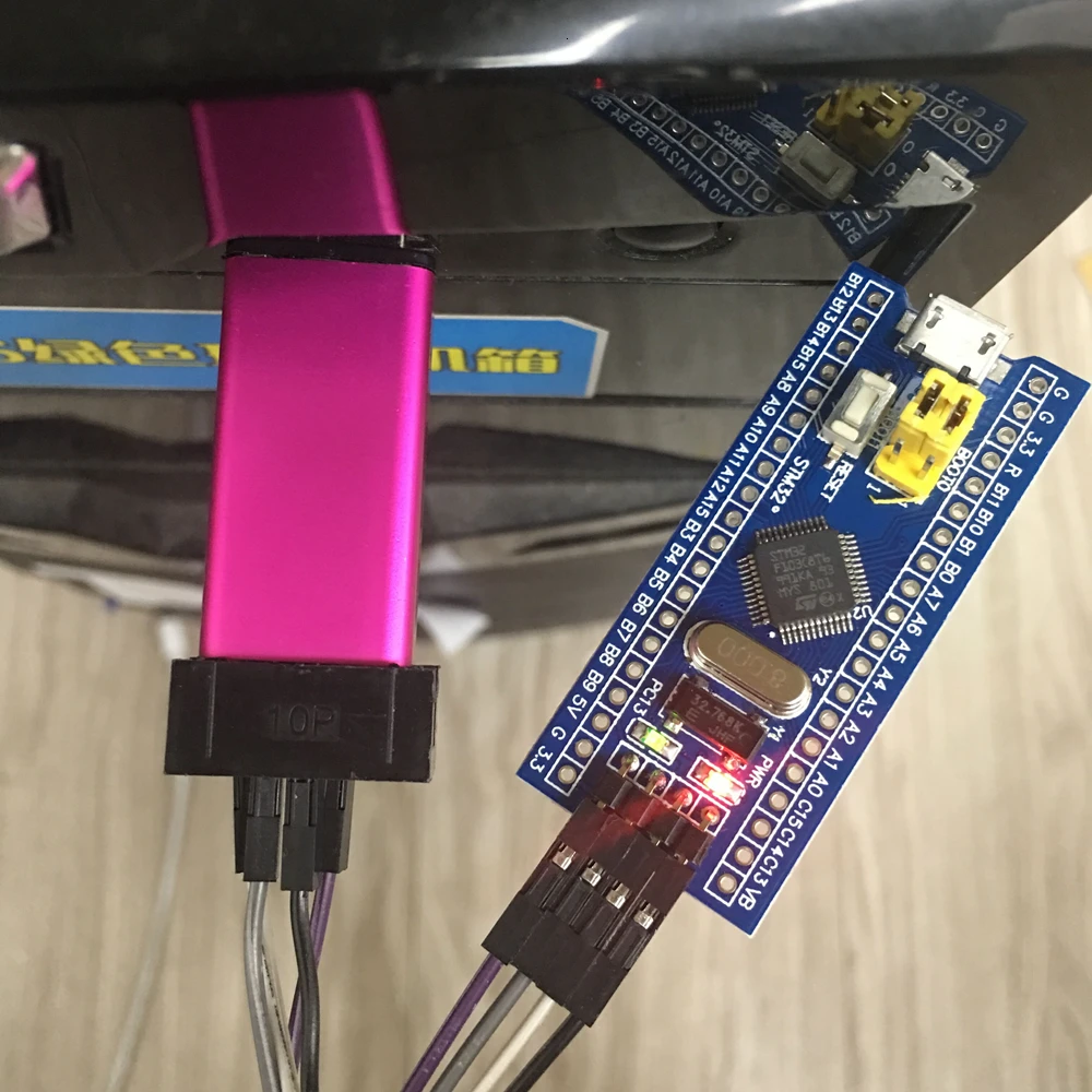STM32F103C8T6 ARM STM32 минимальная системная макетная плата модуль для Arduino DIY Kit+ ST-Link V2 Mini STM8 симулятор загрузки