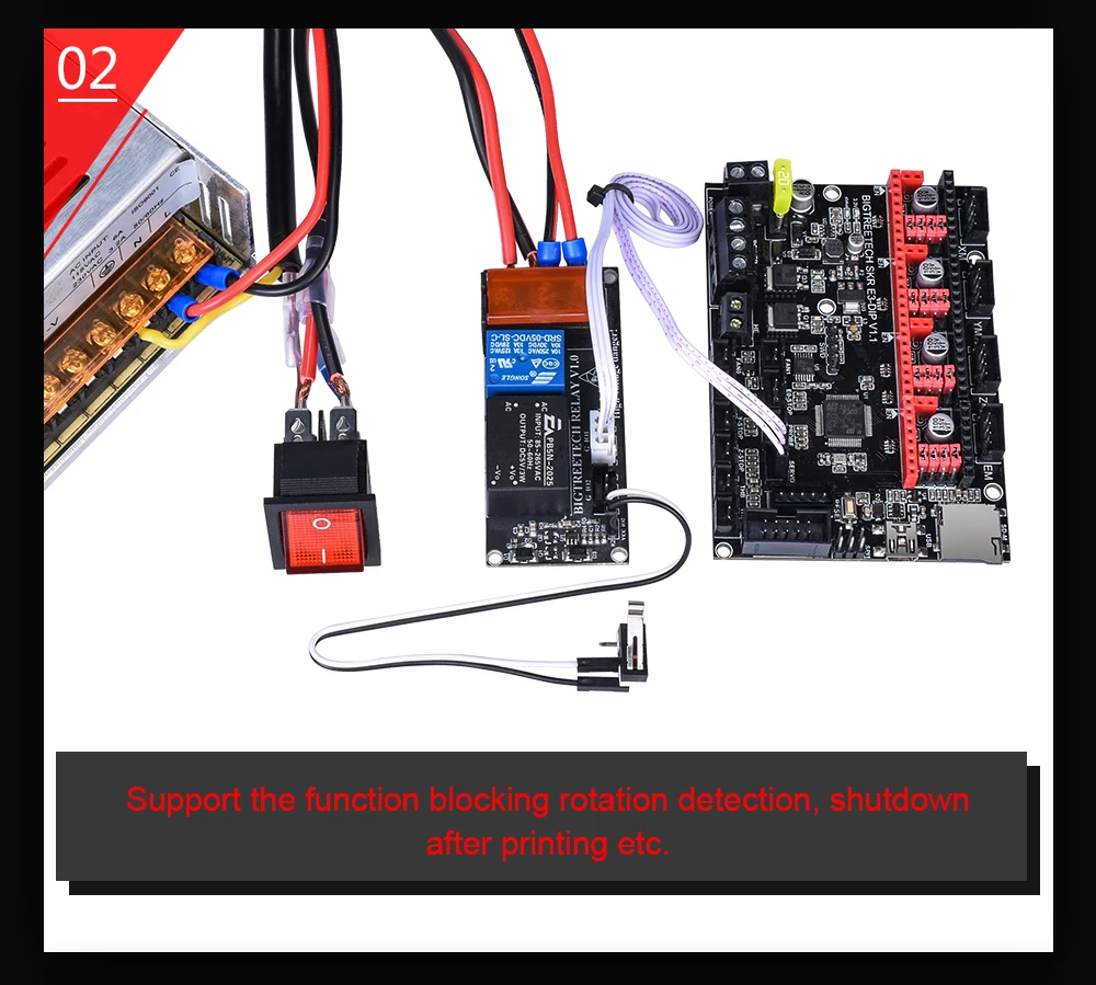 BIGTREETECH SKR E3 DIP V1.1 плата управления 32 бит рычаг для TMC5160 TMC2130 SPI TMC2208 UART для Ender 3 3D-принтер плата SKR V1.3