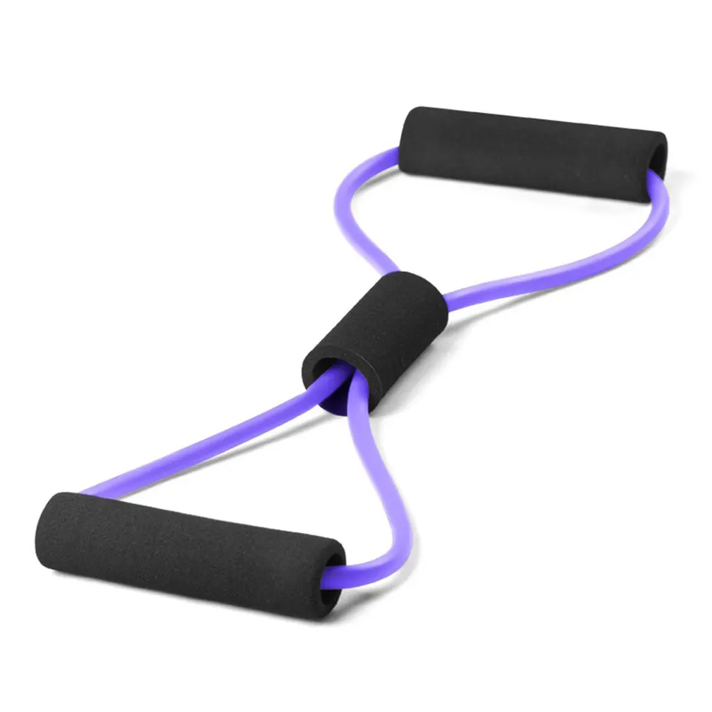 

Tpe Tensile Tube Fitness Equipment Rubber Tensioner Body Building Developer Figure-Shaped Puller Neutral Natural Latex