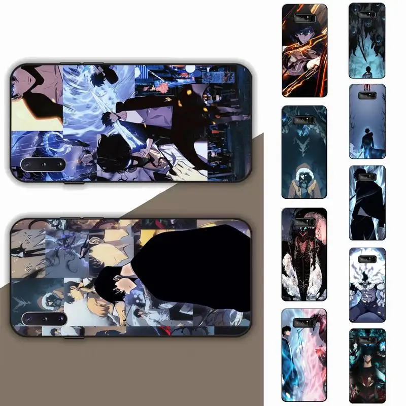 

Yinuoda Anime Solo Leveling Phone Case for Samsung Note 5 7 8 9 10 20 pro plus lite ultra A21 12 72