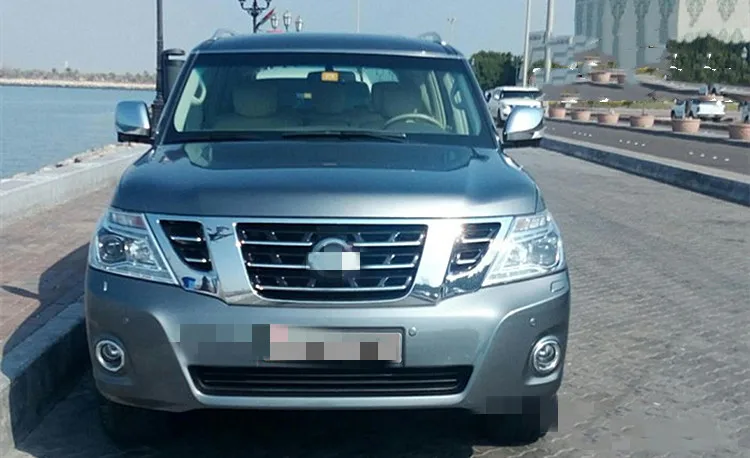 RQXR переднего бампера светильник передняя противотуманная фара + рамка для Nissan