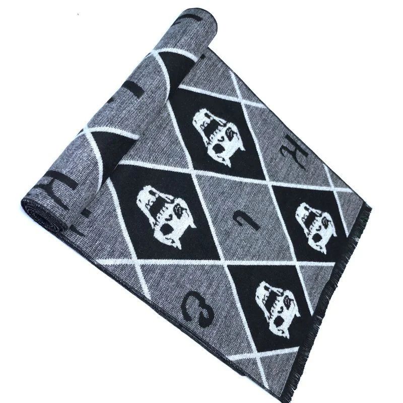 Шарф х/б с принтом Необычные приключения Джоджо | Тематическая одежда и униформа