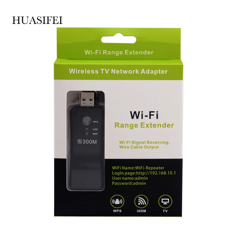 Портативный Wi-Fi ретранслятор для расширения дороги 300 Мбит/с беспроводной