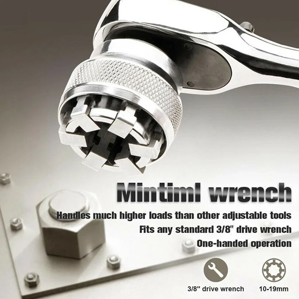 Universal Torque Wrench Sleeve Head Multi-function Adaptive All-Fitting Multi Drill Attachment Socket Hand Tools | Инструменты