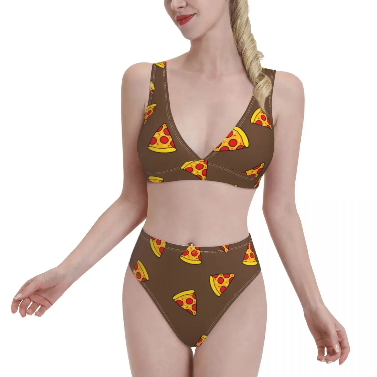 

Женский купальник, сексуальное бикини, новинка 2021, комплект бикини пуш-ап, купальный костюм, женская пляжная одежда, бикини, костюм из двух п...