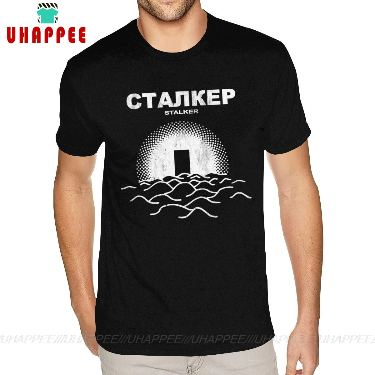 Хлопковые черные футболки с коротким рукавом и круглым вырезом для мальчиков