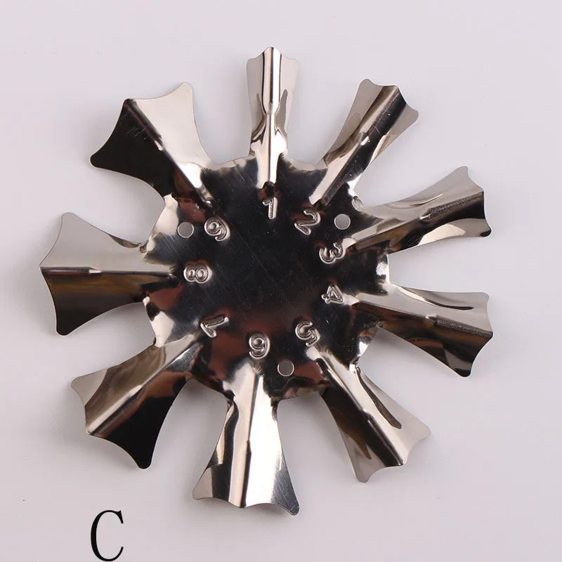 Палитра для макияжа серебристая нержавеющая сталь фотосессия искусство ногтей