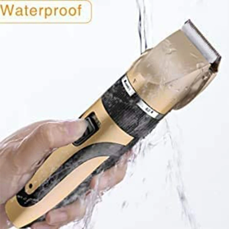 Перезаряжаемая машинка для стрижки волос и триммер мужчин-профессиональный