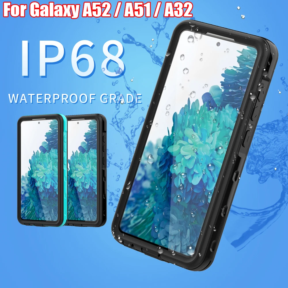 Водонепроницаемый чехол для Samsung Galaxy A51 A52 A32 5G защита от падения IP68 | Мобильные