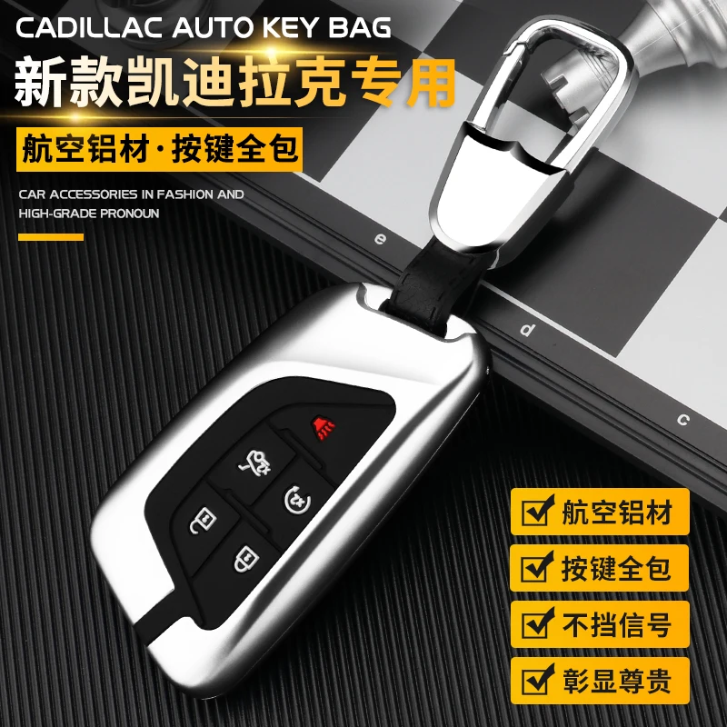

Car key case car key chain car key bag for Cadillac CT5 CT4 2020