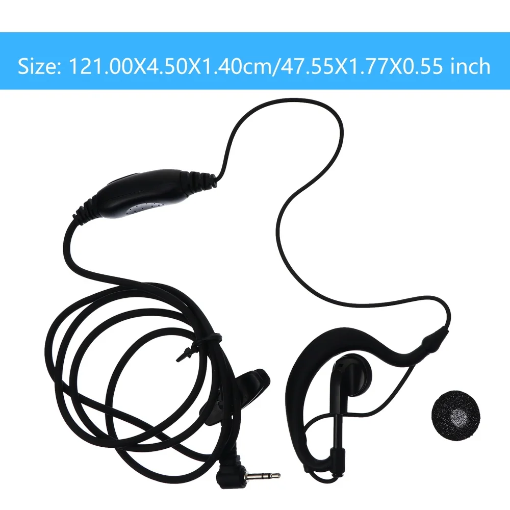 

1 Pc Interphone Headset Walkie Talkies Headphone 2 Way Radio Earpiece Headset