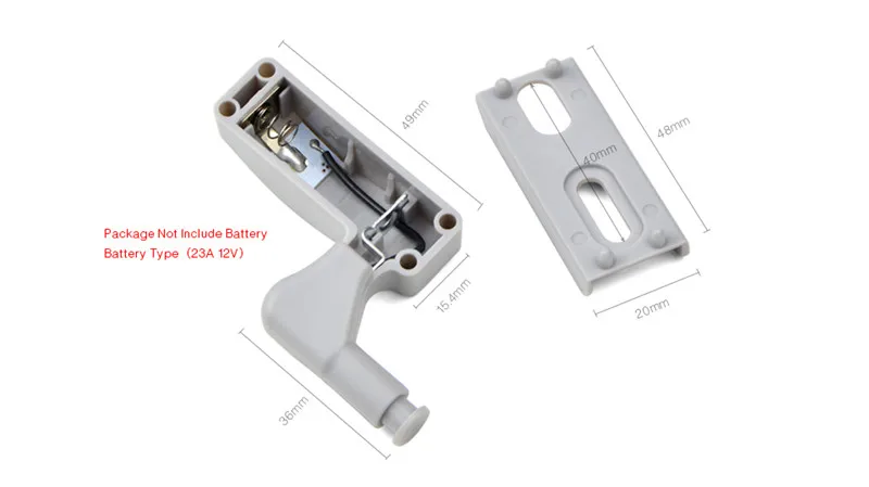 

Universal LED Under Cabinet Light Wardrobe Closet Inner Hinge Night Light Lamp For Cupboard Closet Kitchen Bedroom Door Lamp