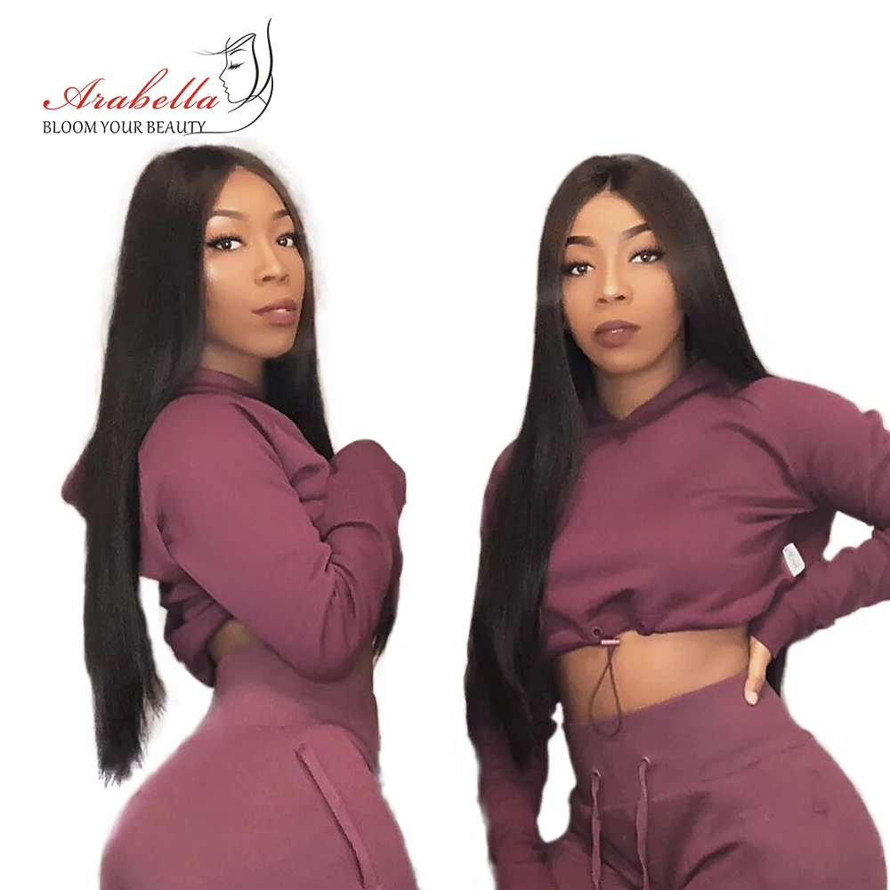 Перуанские прямые волосы на кружеве remy парик 180 плотность высокое соотношение Arabella предварительно выпученные отбеленные узлы кружевные передние человеческие волосы парики