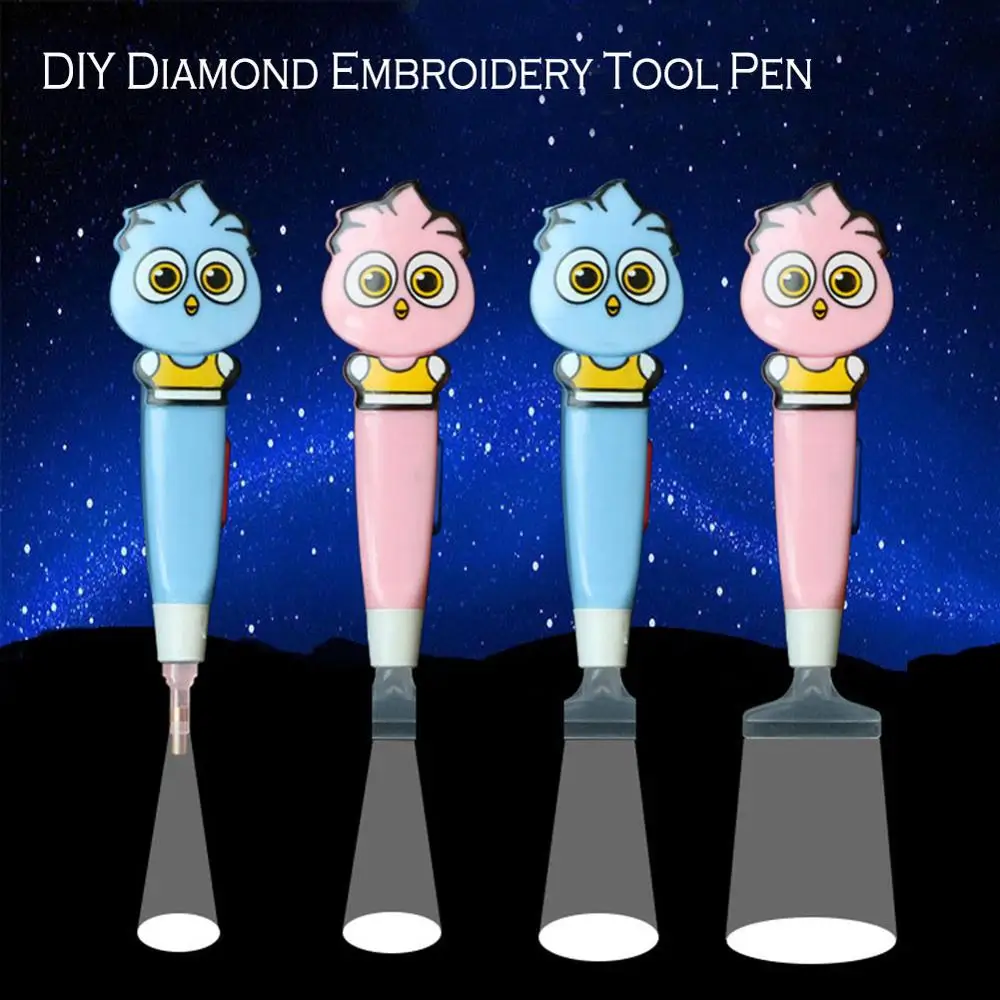 Аксессуары для алмазной живописи 5D точечная ручка с светильник кой