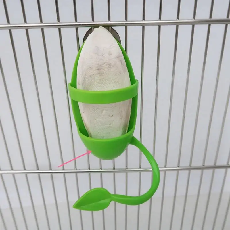 

Pets Parrots Feeders Multi-Purpose Plastic Food Holder Feeding On Cage Convenient Feeder Supplies For Home Pets Birds Supplies