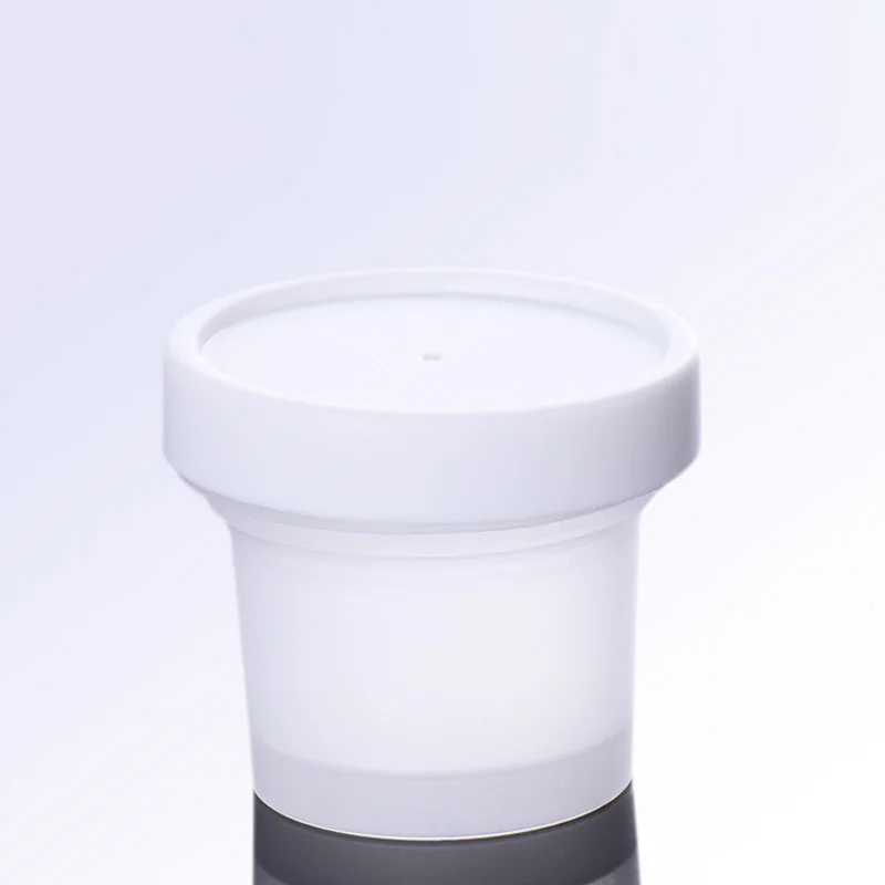 

Пустой пластиковый контейнер для масок, эссенции для волос, 12 х 100 г, баночка для косметического крема, контейнер для мороженого, многоразовы...