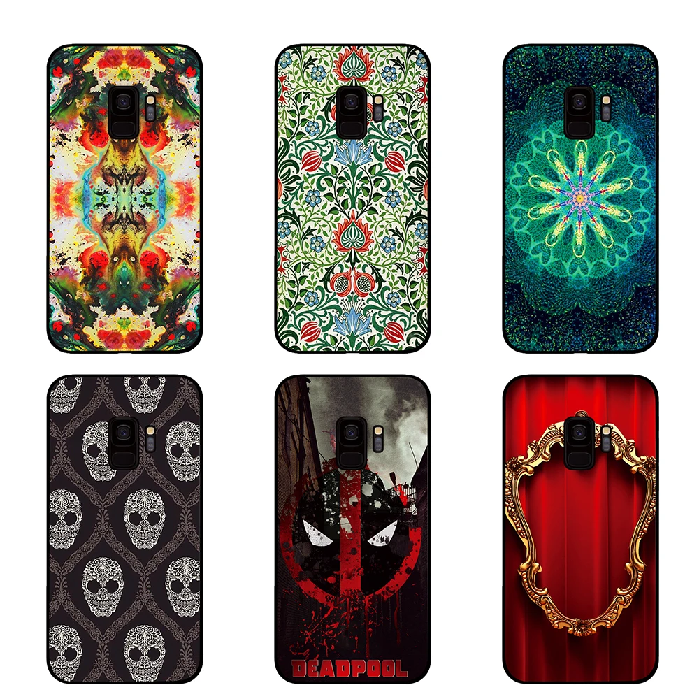 psychedelic For Samsung Galaxy S10 S10E S8 Plus S6 S7 Edge S9 S10e Note 8 9 Phone cases | Мобильные телефоны и аксессуары