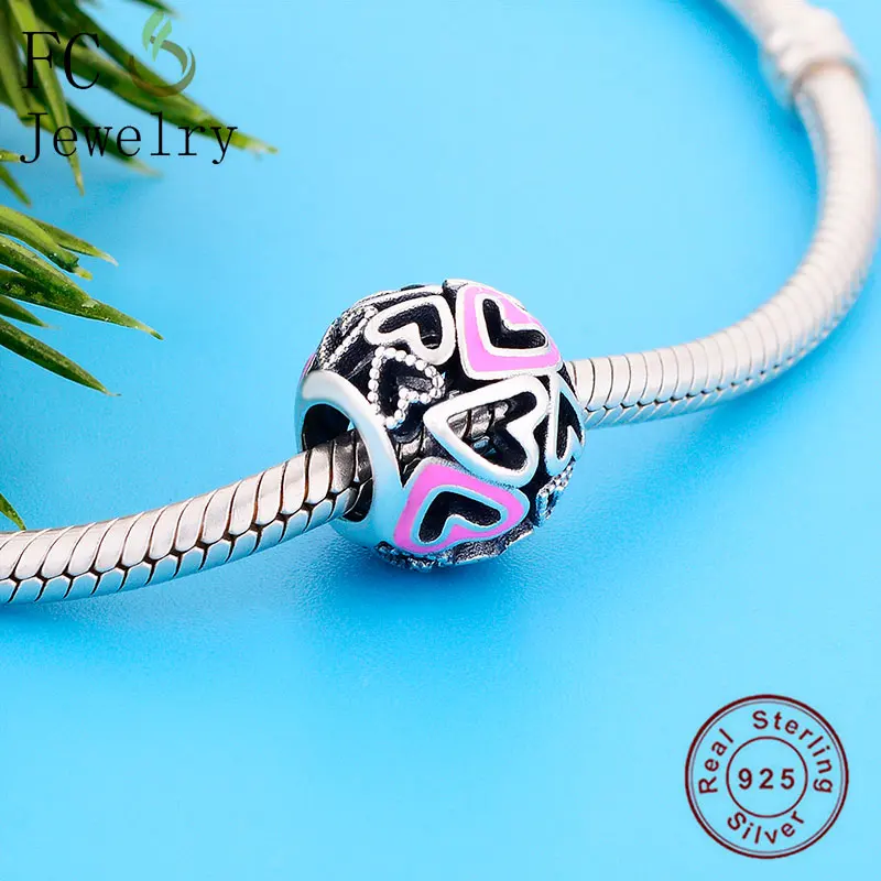 FC ювелирные изделия подходят к оригинальным браслетам Pandora брелоки Аутентичные