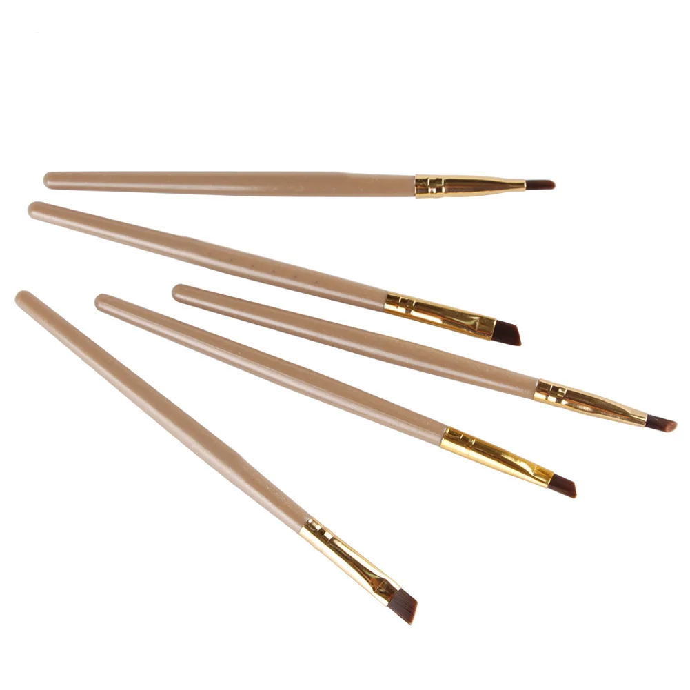 Профессиональная кисть для бровей нейлоновая Угловая Кисть макияжа жидкая