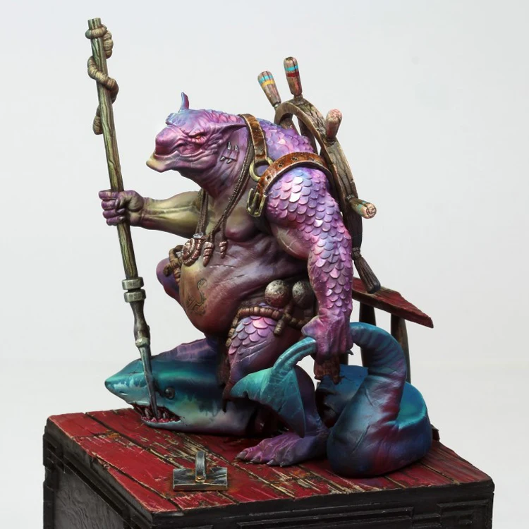 1/24 сборный Набор фигурок Warrior из смолы (без базы)|Наборы для сборки моделей| |