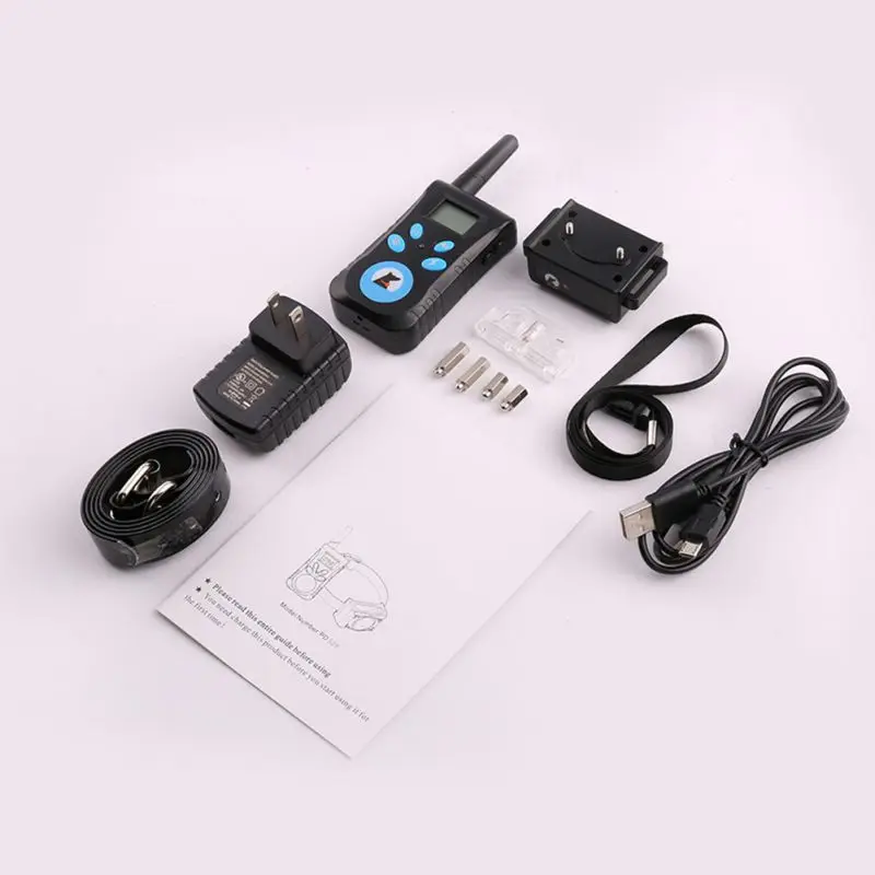 Ошейник антилай для собак электронный ошейник дрессировки домашних животных с