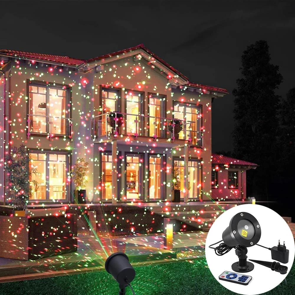 

LED Outdoor IP65 Waterproof Laser Light Garden Decoration Light For Birthday parties And Special Atmosphere Decorative Dlights