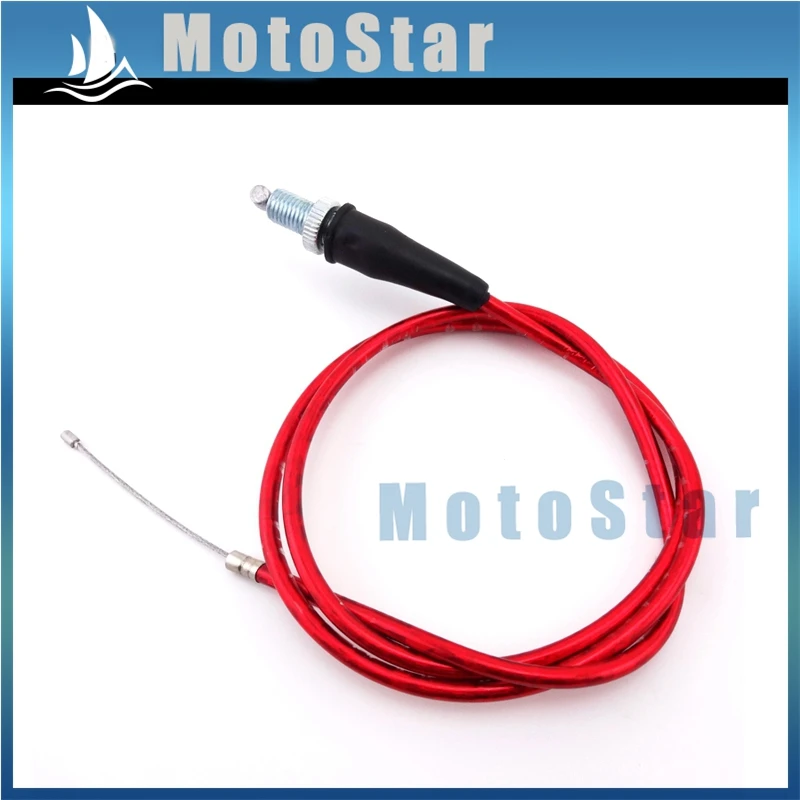 Красный газовый дроссельной заслонки 990 мм кабель для китайского питбайка