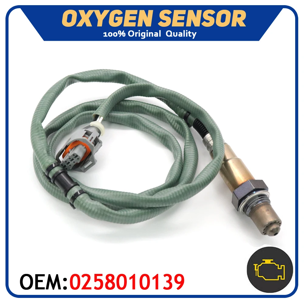 Автомобильный топливный зонд Lambda O2 кислородный датчик 0258010139 для Porsche Panamera 3 6 4.8L 2009