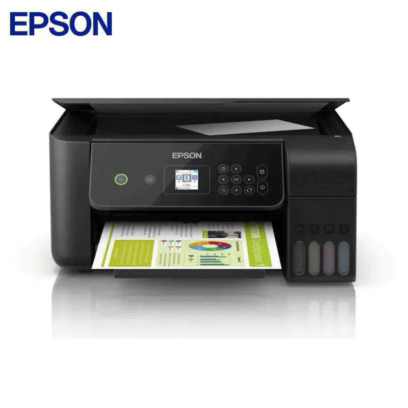 Принтер/сканер/копир Epson L3160 A4 4 х цв. стр. фотопечать Wi Fi ЖК черный|Принтеры| |