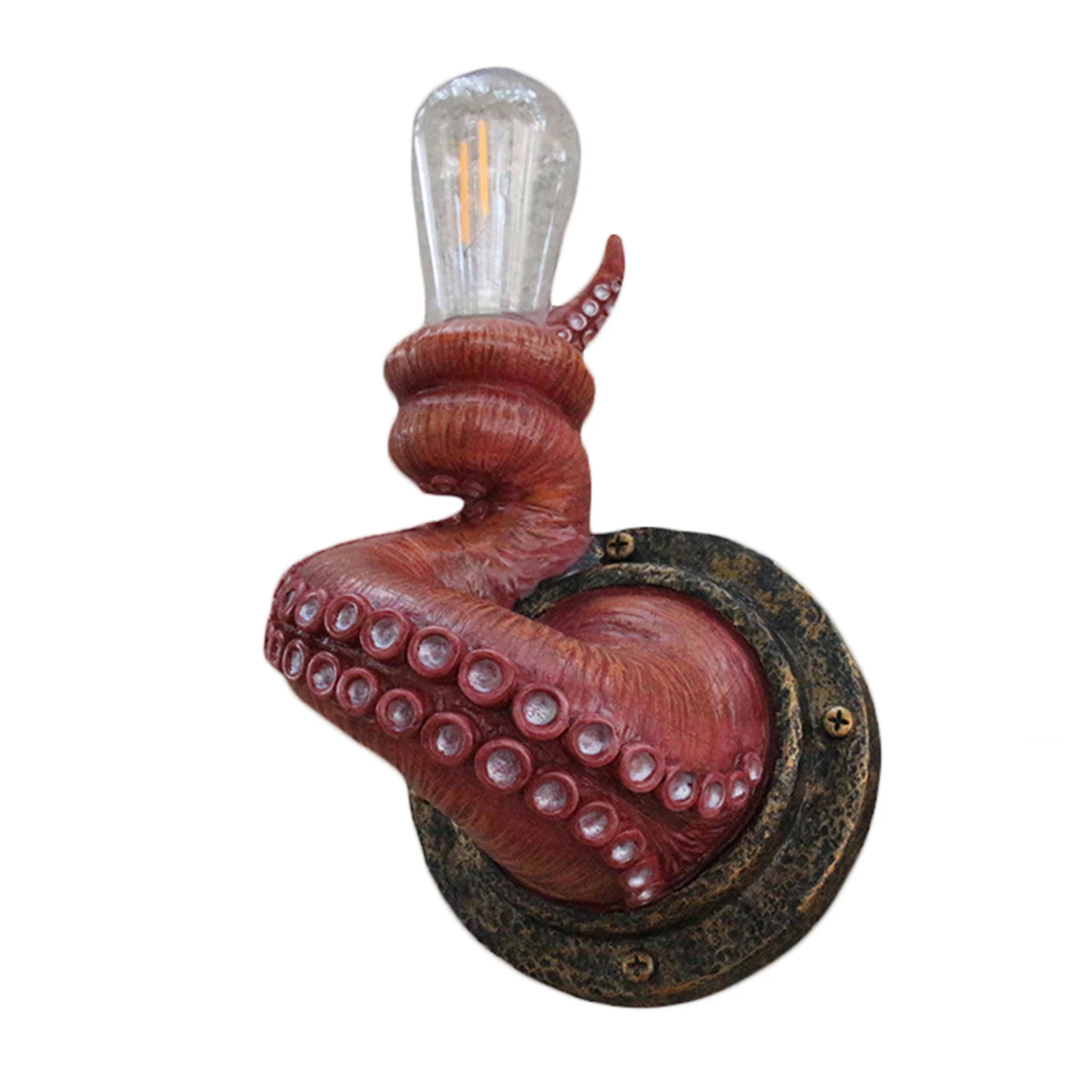 2021 Newest Wall Lamp Simulation Resin Octopus Claw Shape Night Ornament for Home Garden Patio | Дом и сад