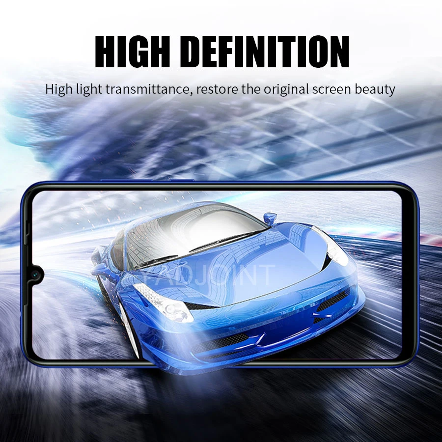6D полное клеевое покрытие закаленное стекло пленка для Xiaomi Redmi Note 7 6 K20 Pro 6A Mi 9T 9 8 A2