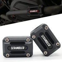 for ducati scrambler 800 400 scrambler400 222528mm motorcycle engine crash bar protection bumper decorative guard block