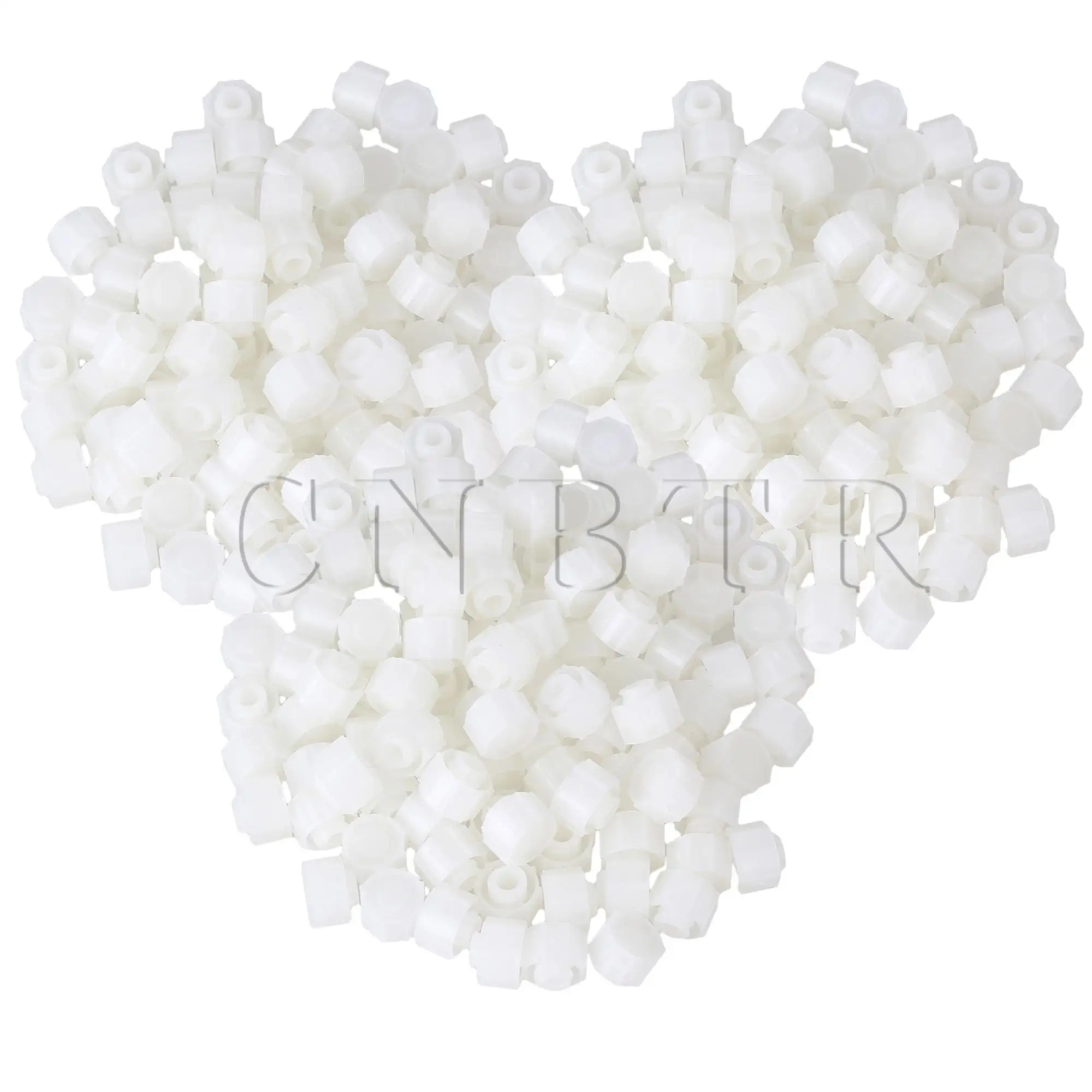 

CNBTR 300 шт., пластиковые круглые колпачки для дозирования, Универсальные промышленные инструменты, белые