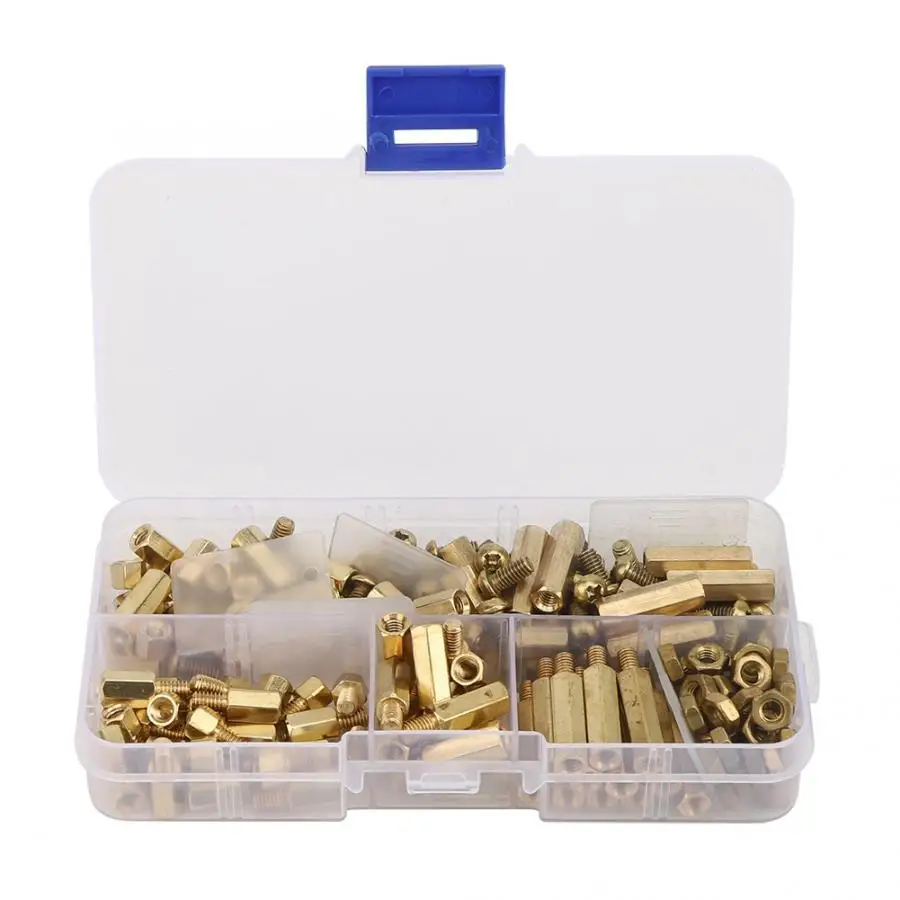 180 шт. M4 латунные винты с внутренней резьбой шестигранным стержнем винтовая