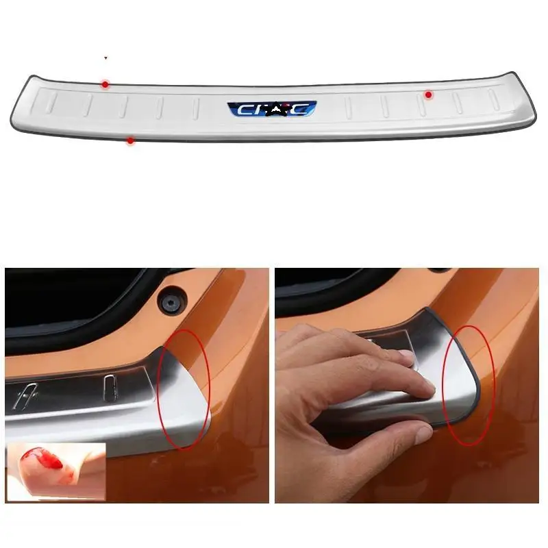 Автомобильный багажник задние панели дверные ручки автомобильный хром