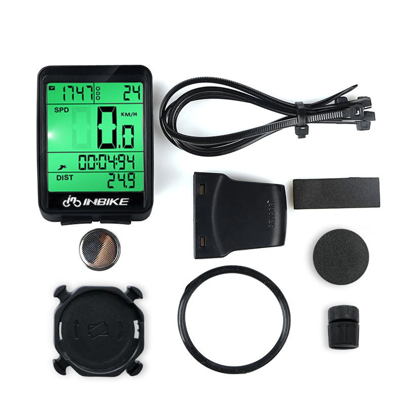 

INBIKE Bicycle Computer Wireless Waterproof MTB Road Bike Speedometer LED Digital Rate Cycling Odometer Stopwatch Accessories