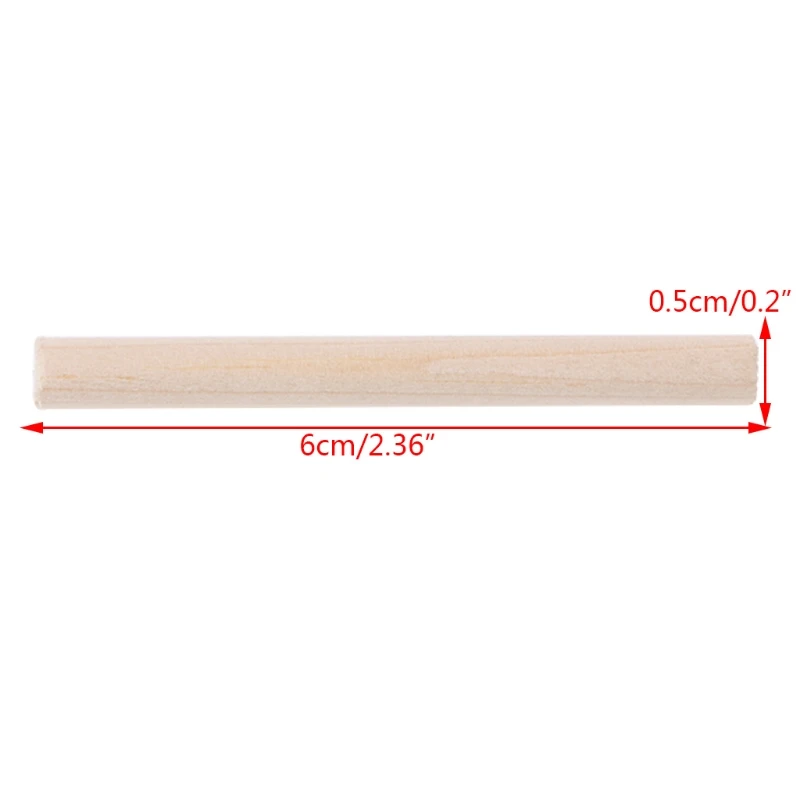 

50pcs 4/4-3/4 Violin Sound Post High Quality Spruce Wood Part Accessories N0HA