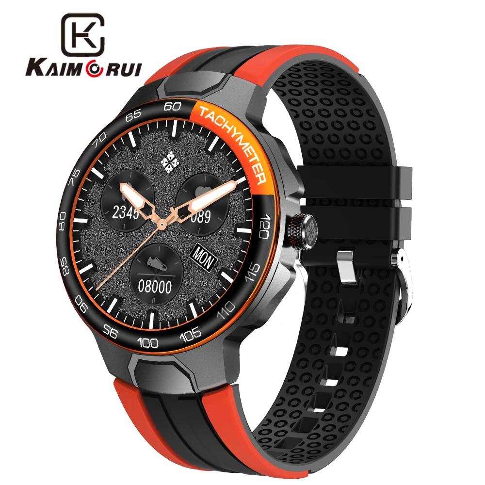 KAIMORUI Смарт-часы мужские спортивные часы IP68 Водонепроницаемый трек Монитор