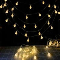 10m led string lights with 50led ball ac220v holiday decoration lamp festival christmas lights outdoor lighting