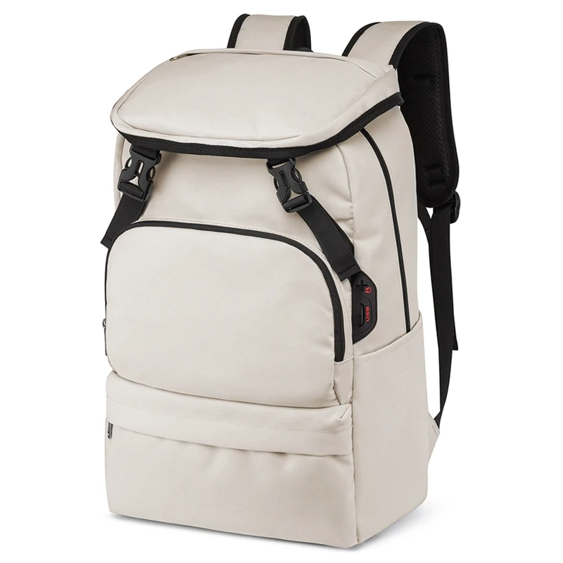 

Travel Laptop Backpack, Leisure Laptop Backpack College School Computer Bag Fits 15.6-Inch Notebook