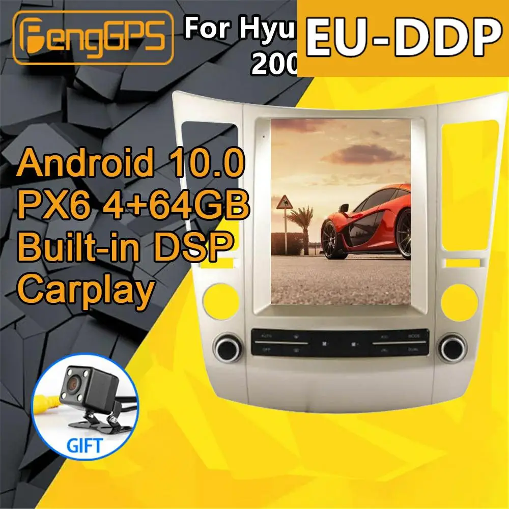 

For Hyundai Veracruz Radio Android 2007 - 2012 Car Multimedia Stereo Player GPS Navigation Head unit PX6 IPS Screen Autoradio 4G