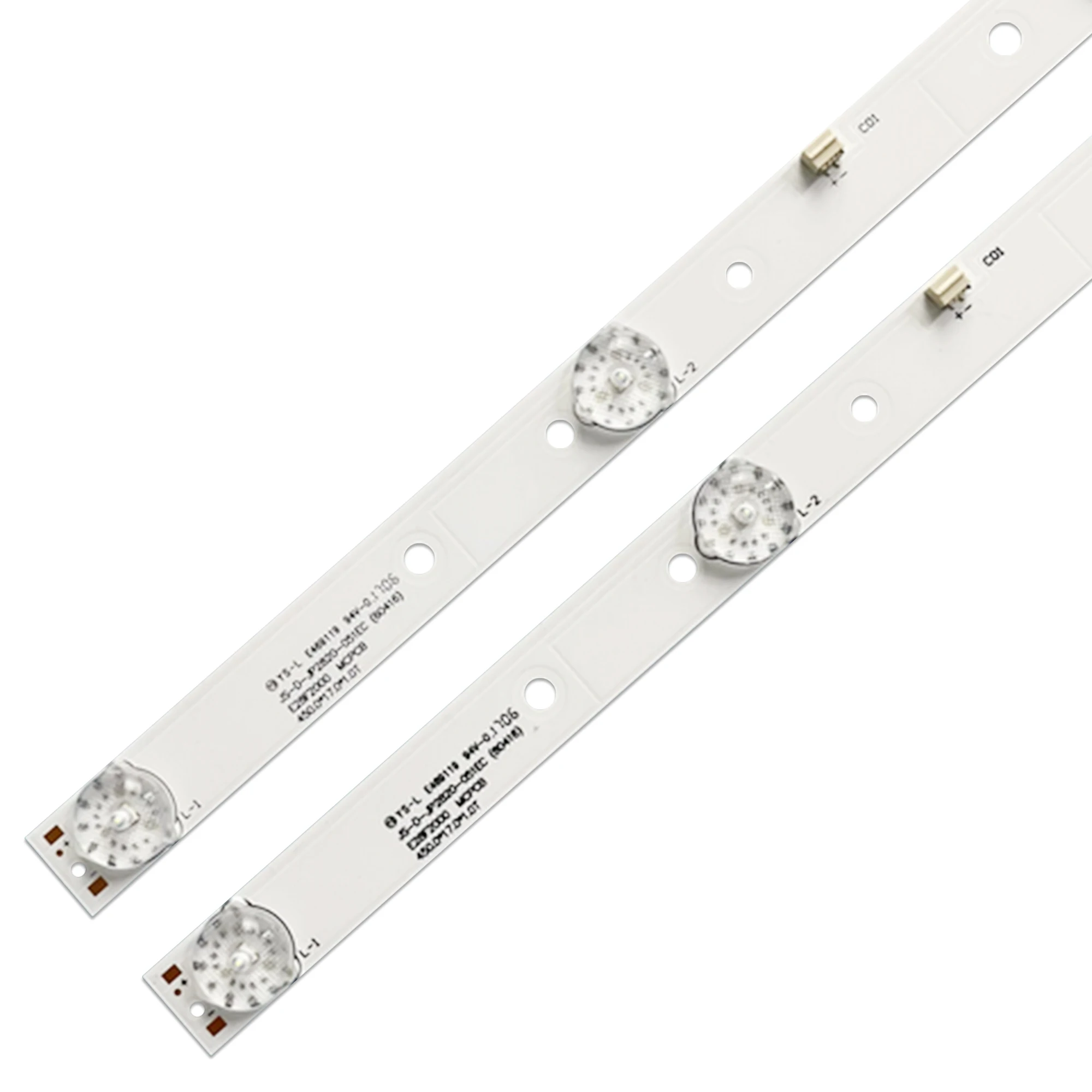 

10pcs LED Backlight strip 5 lamp for AKAI 28'' TV JS-D-JP2820-051EC(60416) D28-F2000 E28F2000 450mm